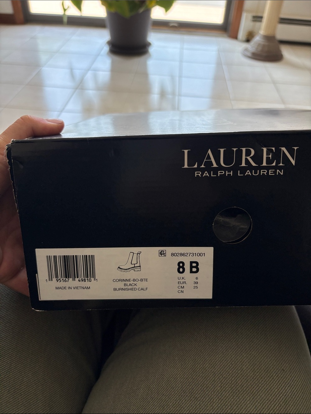 Lauren Ralph Lauren Black Ankle Booties